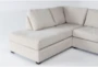 Bonaterra Sand 127" 2 Piece Sectional With Right Arm Facing Queen Sleeper Sofa & Left Arm Facing Corner Chaise - Detail