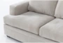 Bonaterra Sand 127" 2 Piece Sectional with Left Arm Facing Queen Sleeper Sofa & Right Arm Facing Corner Chaise - Detail