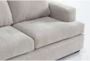 Bonaterra Sand 127" 2 Piece Sectional With Left Arm Facing Sleeper Sofa - Detail