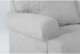 Hampstead Dove 99" Sleeper Sofa With Reversible Chaise - Detail