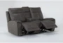Kayson 77" Power Reclining Console Loveseat With Power Headrest & Lumbar - Side