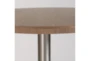 Cece Walnut Contract Grade 26" Round Bar Table - Detail