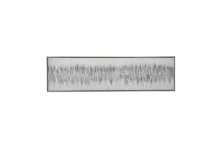 71X20 Grey Vibrations Framed Wall Art - Main