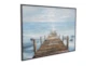47X36 Infinite Pier Framed Wall Art - Front