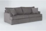 Belinha Grey 95" Sofa - Side