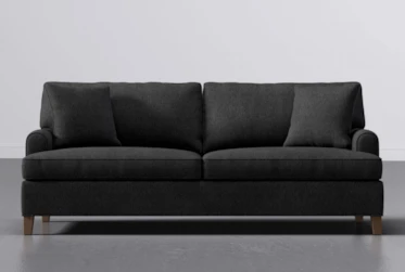 Emerson III 88" Zander Charcoal Sofa