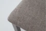 Cecelia Grey Brown Dining With Bench Set For 6 - Detail