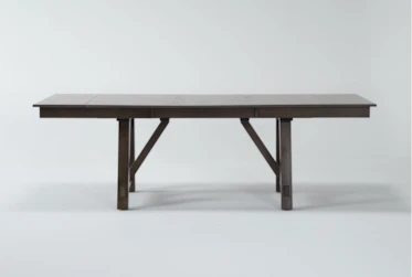Cecelia Grey Brown Extension Dining Table