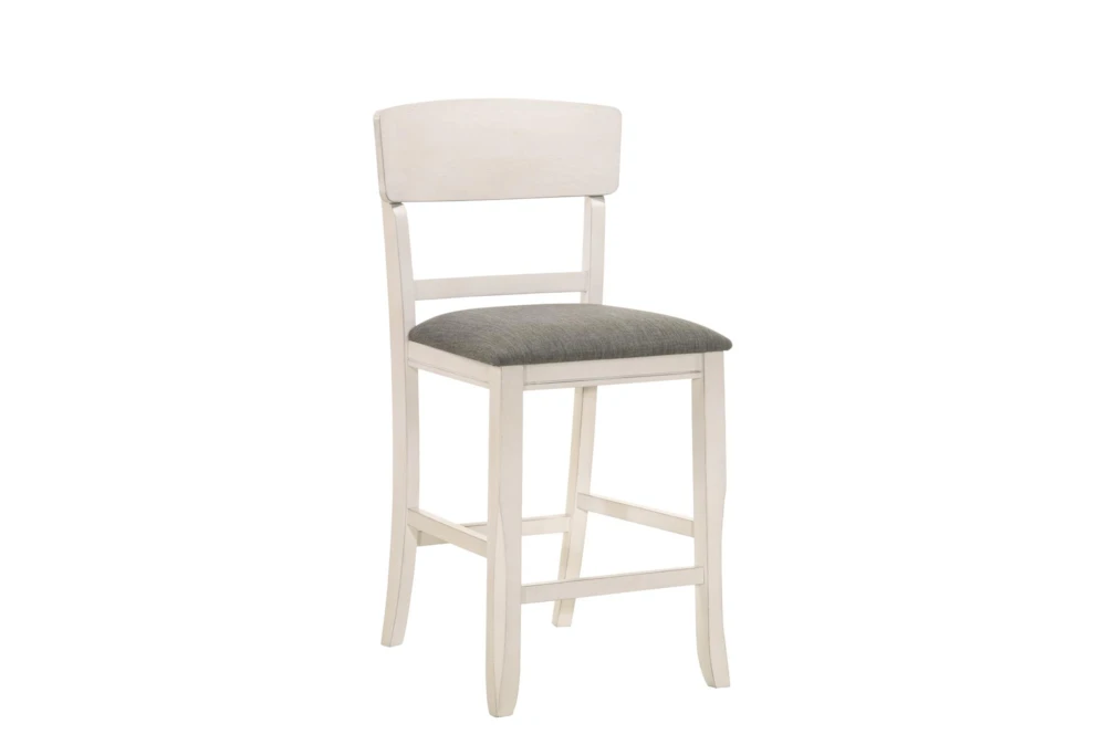 Tricia Chalk Grey Counter Chair     