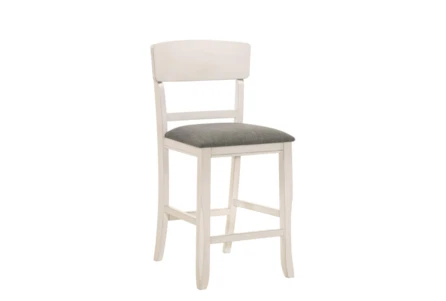 Tricia Chalk Grey Counter Chair - Main