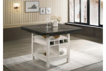 Tricia Chalk Grey Counter Table