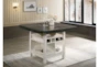 Tricia Chalk Grey 60" Counter Table - Signature