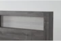 Rhex Grey Queen Wood Platform Bed - Detail