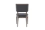 Riley Black Dining Chair - Back