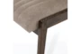 Roots Grey Leather Dining Chair - Detail
