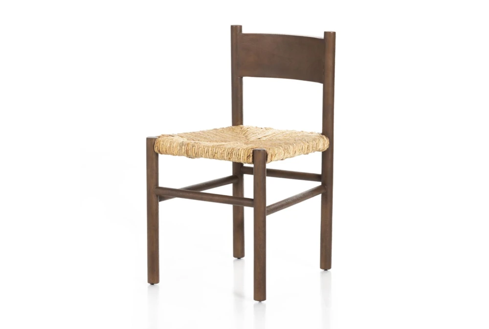 Mango Brown Woven Dining Chair