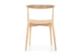 Blonde Ash Dining Chair - Back