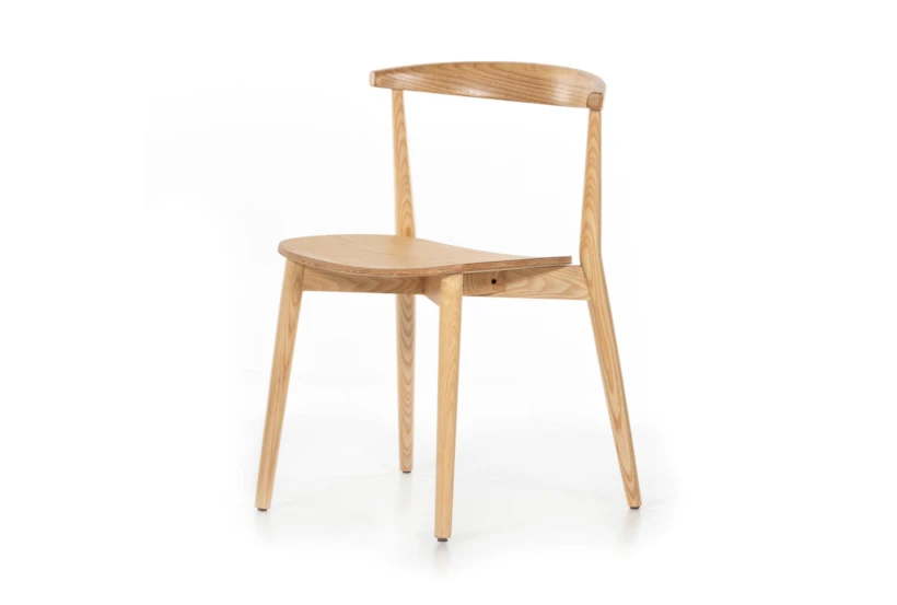 Blonde Ash Dining Chair - 360