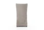 Grey Slip Cover Dining Chair - Back
