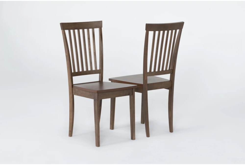 Hopper Walnut Dining Chair Set Of 2