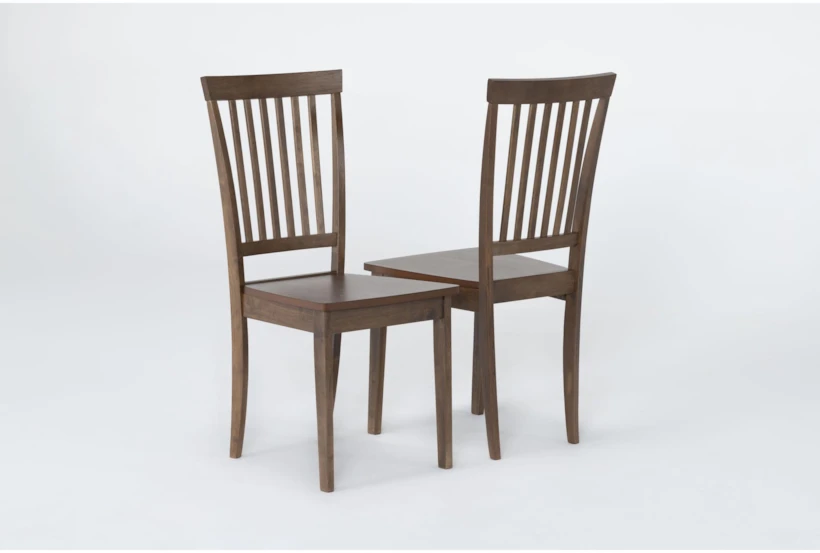 Hopper Walnut Dining Chair Set Of 2 - 360