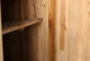 Reclaimed Pine + Iron Base 4 Door Sideboard - Detail