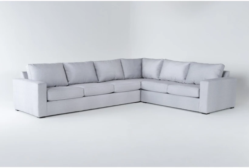 Araceli Dove 3 Piece Modular Sectional With Left Arm Facing Sofa - 360