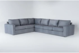 Araceli Graphite 3 Piece Sectional With Right Arm Facing Sofa