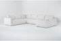 Dreanna 161" 5 Piece Sectional with Right Arm Facing Chaise - Signature