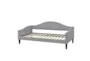Twin Light Grey Camelback Daybed - Detail