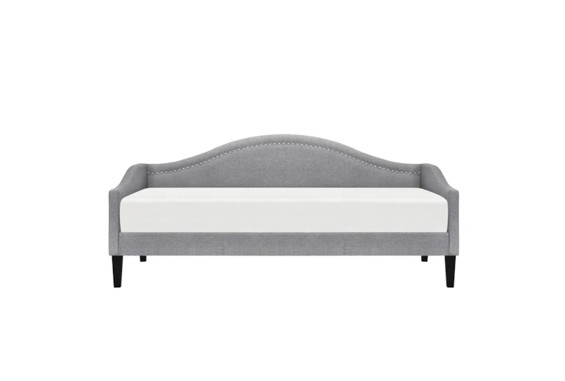 Twin Light Grey Camelback Daybed - 360
