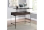 Barstowe Brown 40" Lift-Top Adjustable Standing Desk With 1 Drawer + 3 Shelves - Room