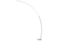 80 Inch Powder Blue Dimmable Led Arc Floor Lamp - Signature