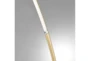 80 Inch Powder Gold Dimmable Led Arc Floor Lamp - Detail