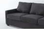 Mathers Slate 2 Piece Sectional With Right Arm Facing Corner Chaise Sofa - Detail