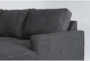 Mathers Slate 2 Piece Sectional With Left Arm Facing Corner Chaise & Right Arm Facing Sleeper Chaise - Detail