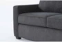 Mathers Slate 2 Piece Sectional With Left Arm Facing Sleeper Sofa - Detail