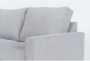 Mathers Oyster 125" 2 Piece Sectional with Left Arm Facing Corner Chaise - Detail