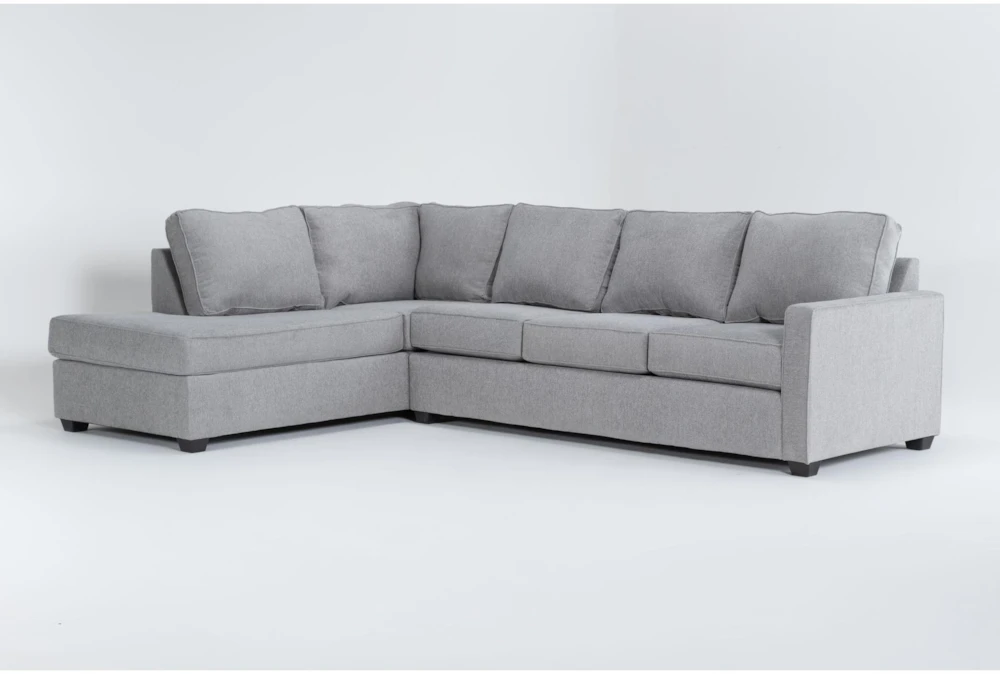 Mathers Oyster 125" 2 Piece Sectional with Left Arm Facing Corner Chaise
