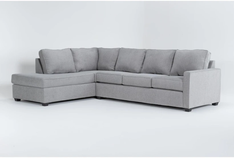 Mathers Oyster 125" 2 Piece Sectional with Left Arm Facing Corner Chaise - 360