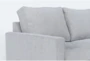Mathers Oyster 125" 2 Piece Sectional with Right Arm Facing Corner Chaise & Storage Ottoman - Detail