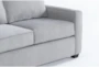 Mathers Oyster 125" 2 Piece Sectional with Left Arm Facing Queen Sleeper Sofa & Storage Ottoman - Detail