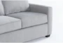 Mathers Oyster 125" 2 Piece Sectional with Left Arm Facing Queen Sleeper Sofa Chaise & Storage Ottoman - Detail