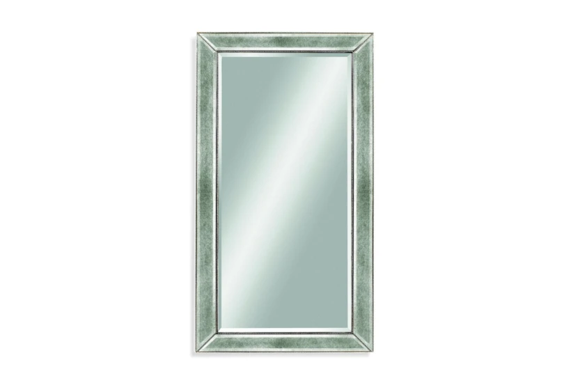 36X48 Silver Leaf Beaded Frame Rectangular Wall Mirror - 360