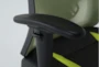 Cicero Green Mesh Rolling Office Gaming Desk Chair - Detail