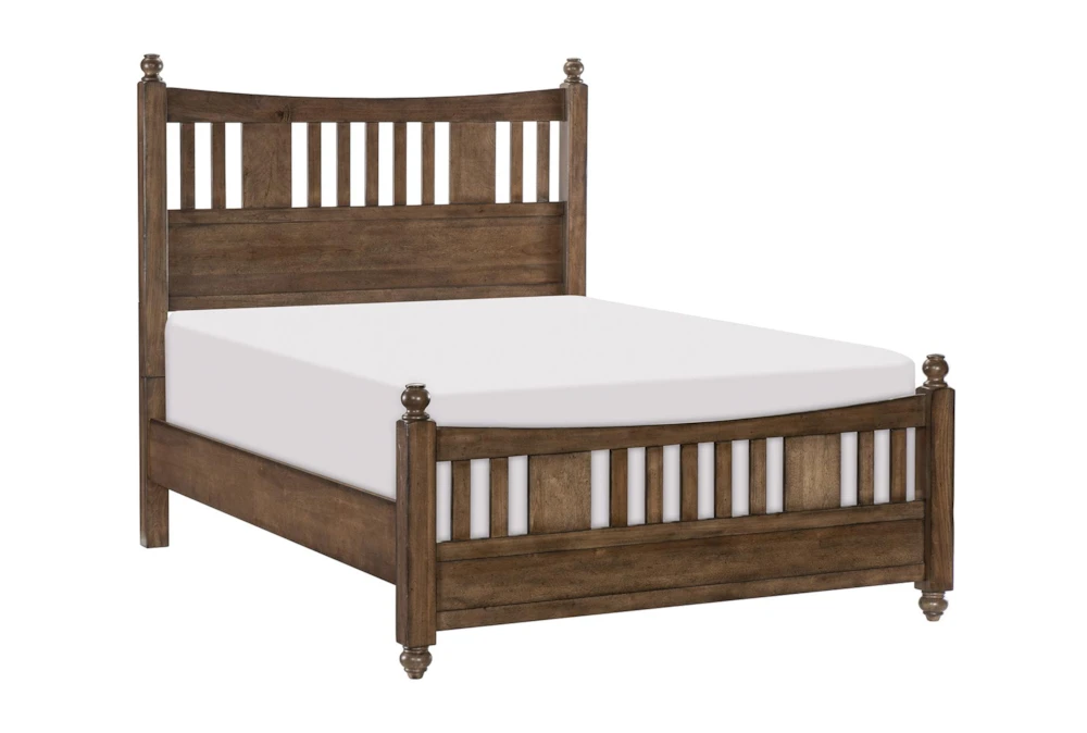 Blaine Full Wood Panel Bed