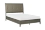 Kensley Grey Queen Wood & Upholstered Panel Bed - Signature