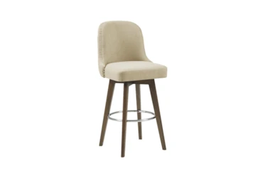 Wheatley Natural Bar Stool with Swivel Seat