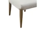 Cream Channel Tufting Dining Chair Set Of 2 - Detail
