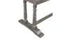 Bracken Natural/Grey 75" Pedestal Dining Table - Detail